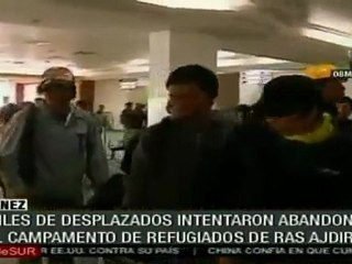 Refugiados intentan huir de Ras Ajdir
