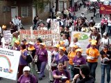 Medellín celebra el Día de la Mujer con flores y manifestaciones