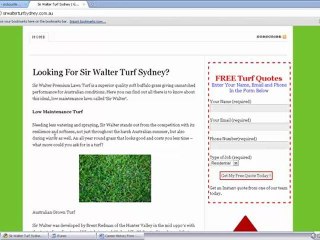 Sir Walter Turf Sydney