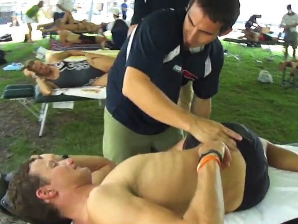Gait Analysis & Active Release at Ironman Kona 2010