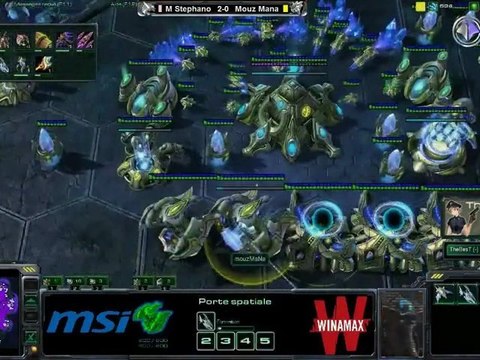 Match SC2 : Stephano (Z) vs Mana (P) match 2