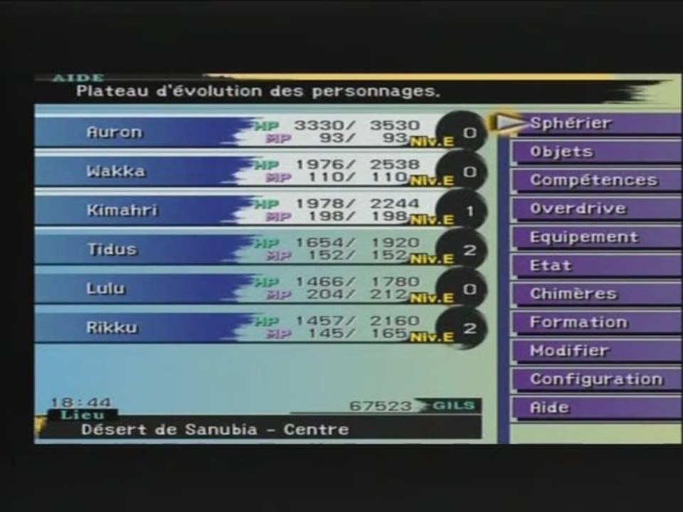 Final Fantasy 10 [40] A travers le desert