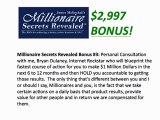 Millionaire Secrets Revealed Bonus Killer $2,997 Value