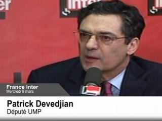 Sarkozy ne doit plus reprendre les thèmes du FN (Devedjian)