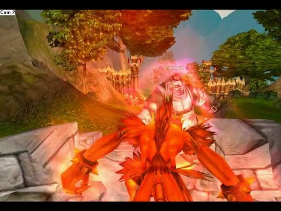 4story les bos de yesode et horus vs lvl 76