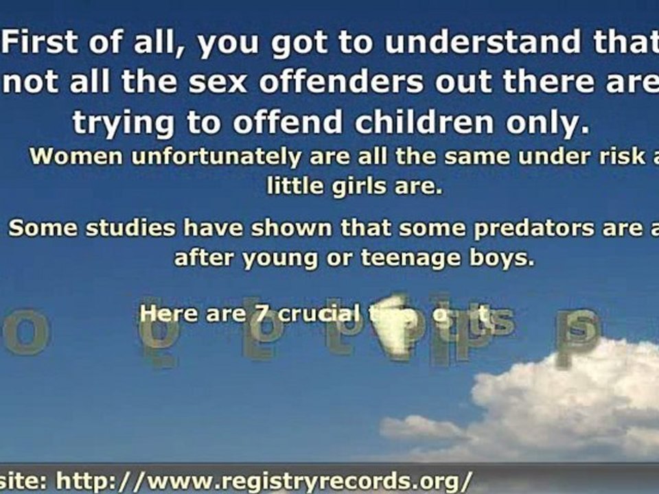 Laws That Protect a Sex Offender! How Do You Save Your Child