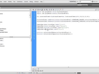 Flash Compte a rebours CountDown timer v2