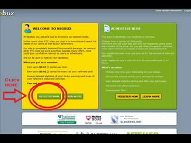 Neobux  strategy to make money online with no investment!