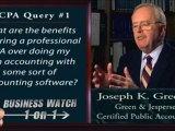 Monterey CPA Joe Green talks about why hire an accountant