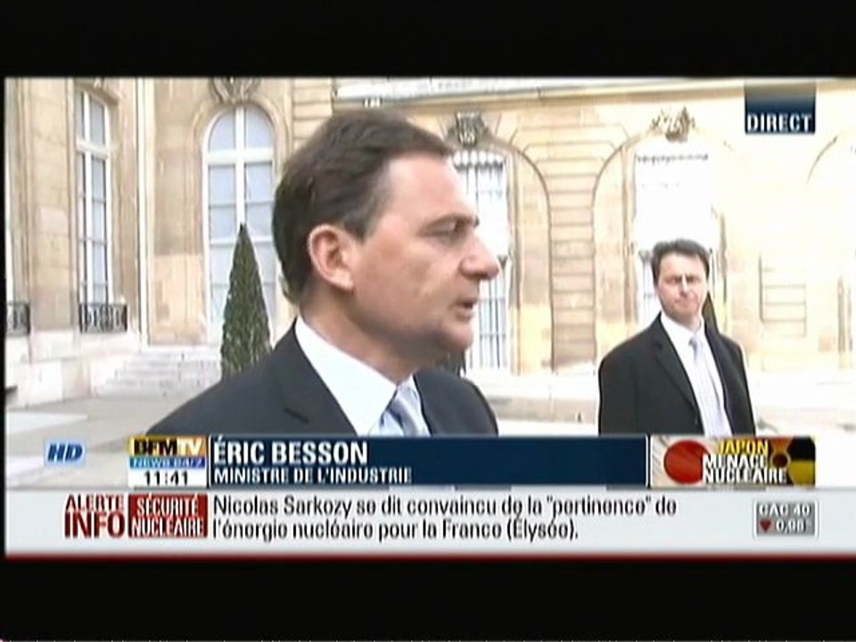 Sortie du Conseil de Ministres - 16/03/11