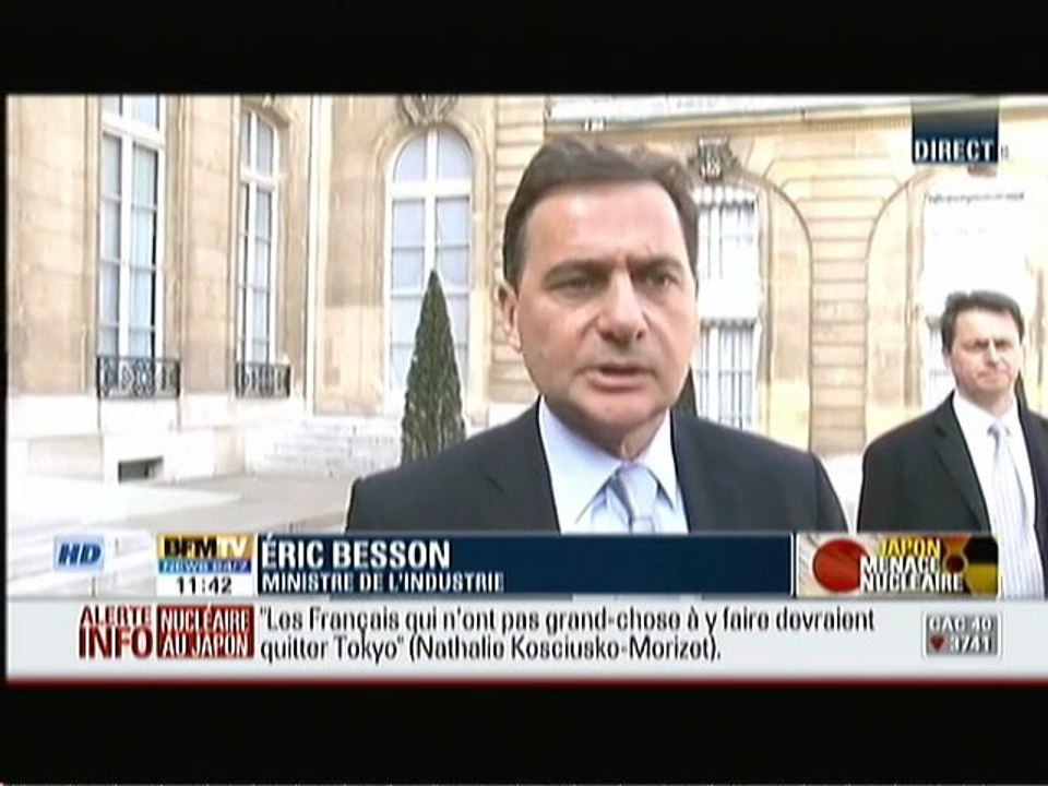 Intrevention à la sortie du Conseil des Ministres - 16/03/11