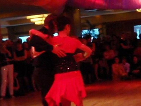 Concours danse Chalet du Lac couple gagnant