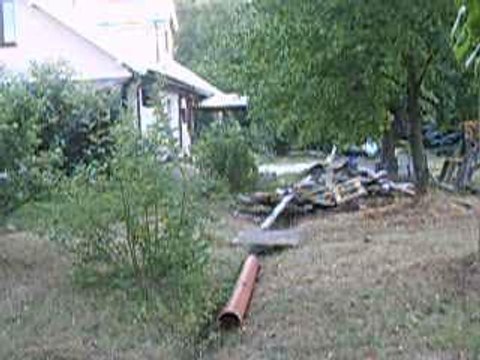 Mon kajtek et moi qui court devant lol