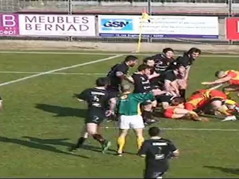 Rugby : Rodez 20 - Millau 10