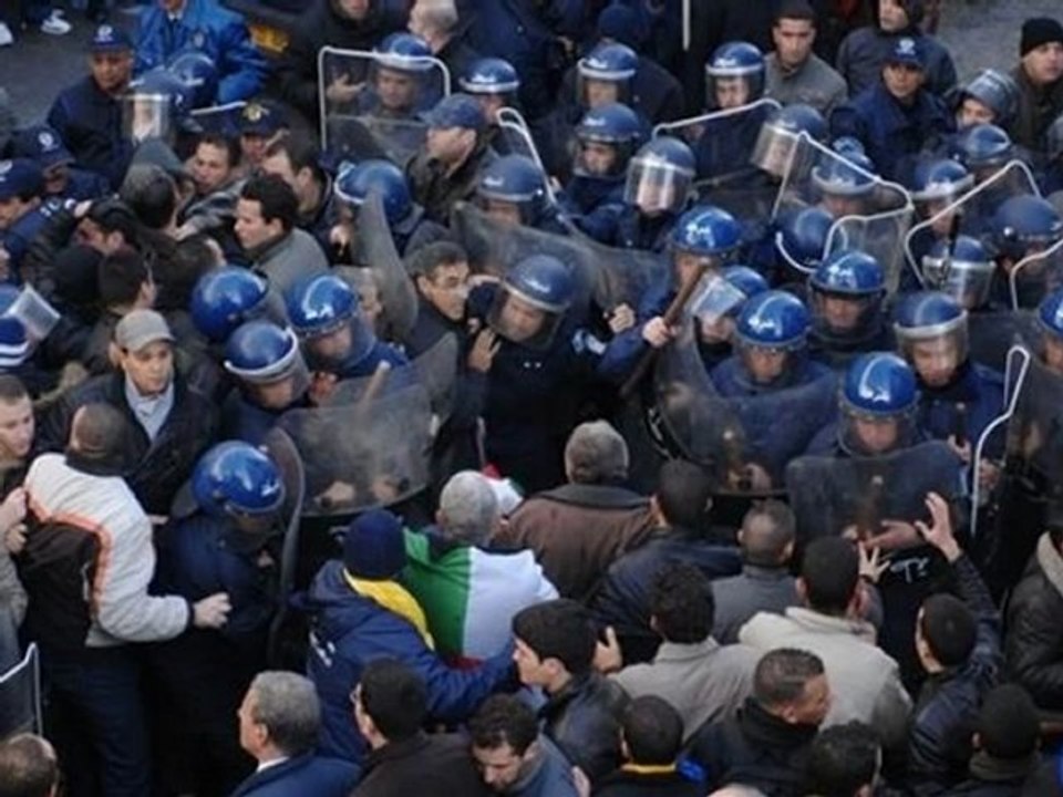 PHOTOS INNEDITES REVOLTE ALGERIE
