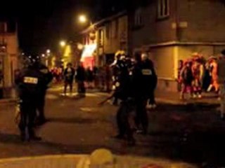 Echauffourées avec la police lors du carnaval du Portel