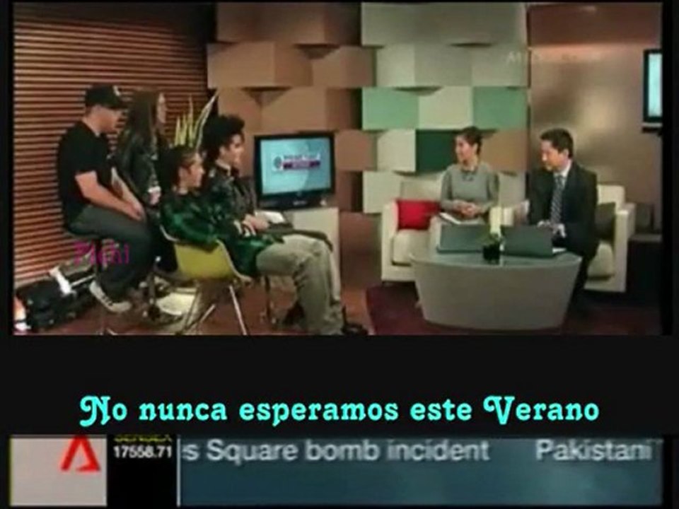 Interview with Tokio Hotel on CNA in Singapore SUBTITULADA