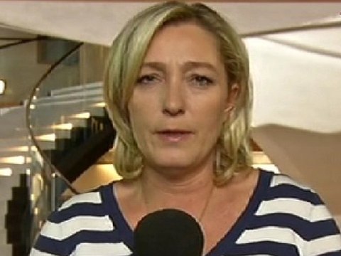 Le Pen dénonce les méthodes fascistes de Radio J