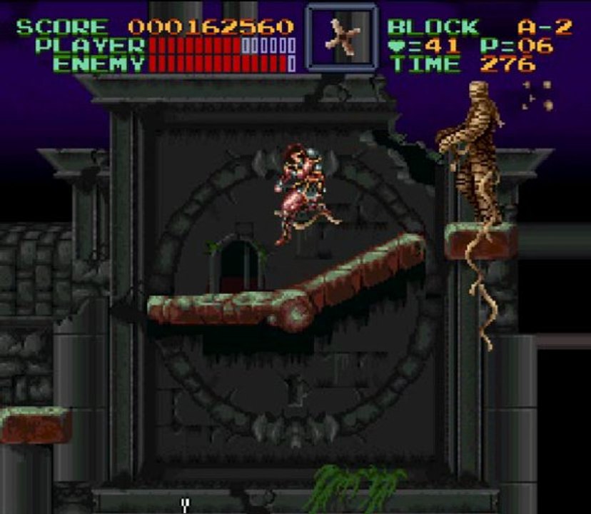 Super Castlevania IV [06] L'horloge de la momie