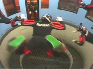 Indoor skydiving