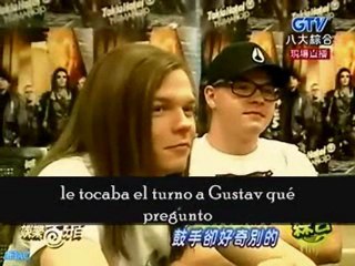 Entrevista Taiwan Tokio Hotel  05.05.10 español