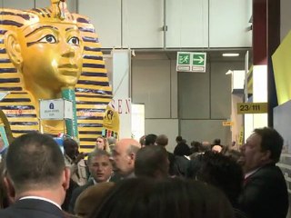 A Berlin, Egypte et Tunisie vendent la révolution aux touristes