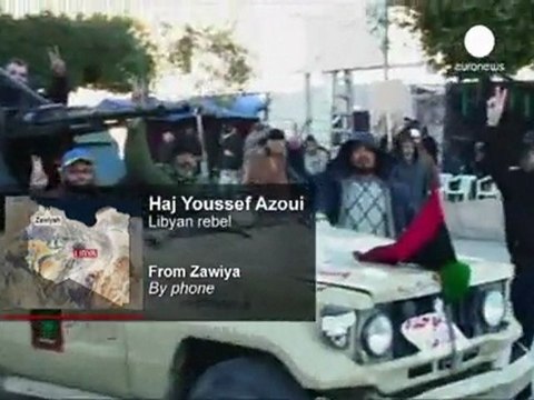 Les rebelles de Zawiyah assiégés par les forces...