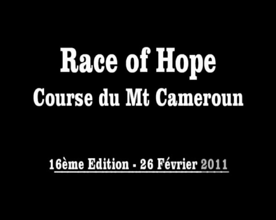 COURSE DU MONT CAMEROUN 2011