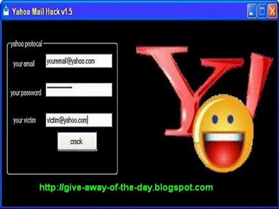 Yahoo Password Hacker, easy way to get any Yahoo password