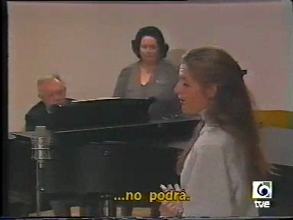 Master Class avec Montserrat Caballe