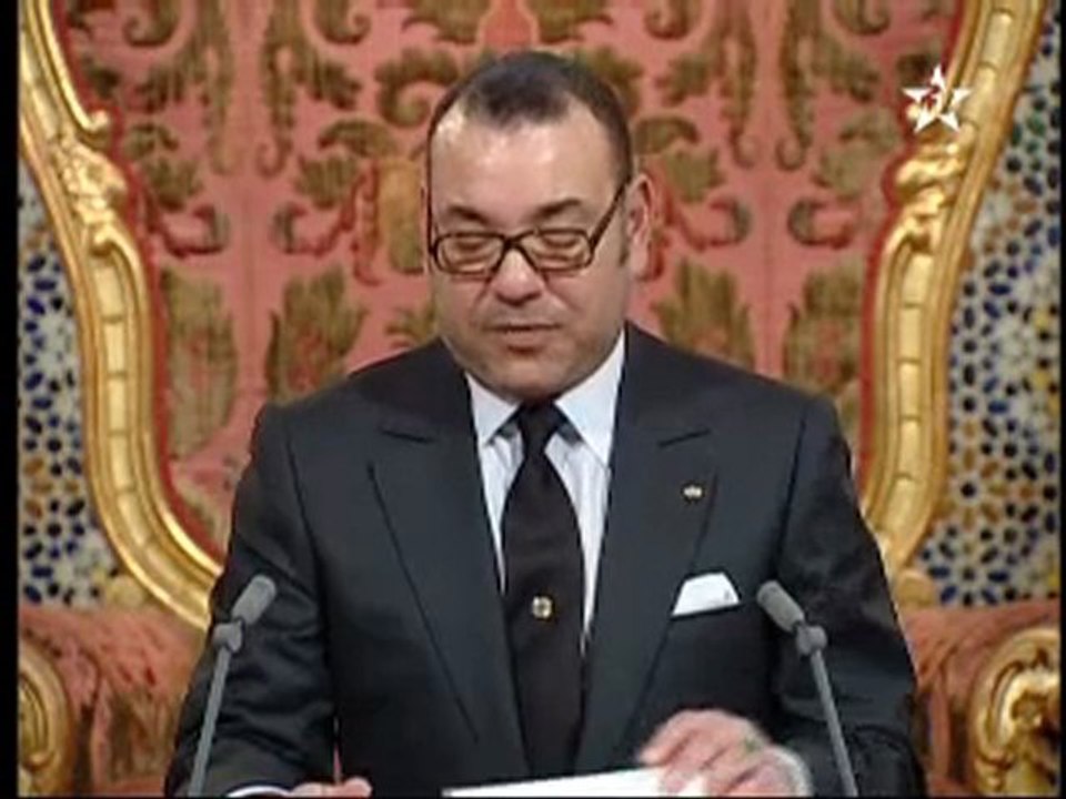 الملك محمد السادس في خطاب تاريخي