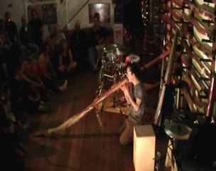 Sanshi from Fish out of Water on Didgeridoo again!