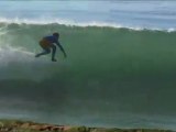 Scribby on the 5'8 Pumpkin Seed Rob Tiki by Santa Cruz Surfboards