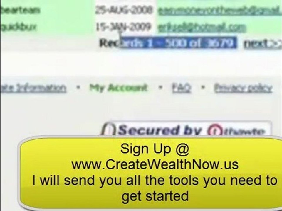 Work At Home Employment - Proof of Earnings!