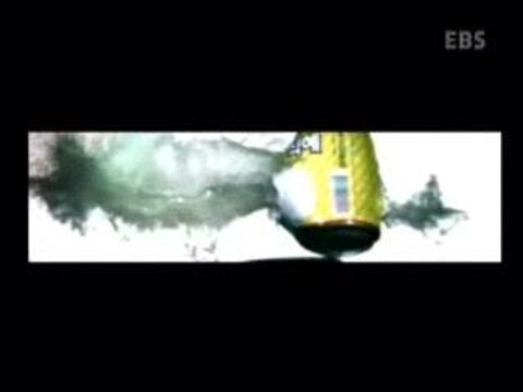 Impact d'une balle au ralenti