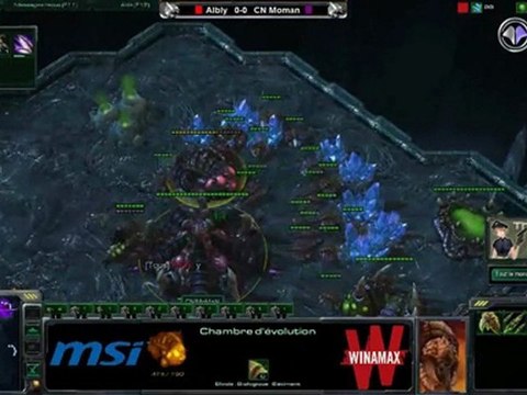 Match SC2 : MoMaN (Z) vs Bly (Z) #1