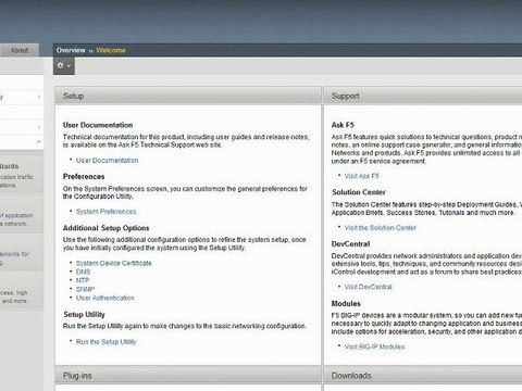 BIG-IP Configuration Series: BIG-IP Web GUI Navigation