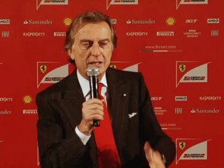 F1, presentazione F150: Conferenza stampa di Montezemolo