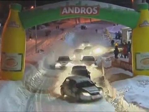 F1 - Alain Prost sul ghiaccio del Trophee Andros