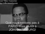 MALCOM X  REFOULE A L’AÉROPORT FRANÇAIS 1965