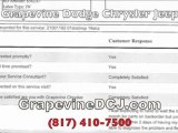 Grapevine Chrysler Jeep Dodge Zero Complaints