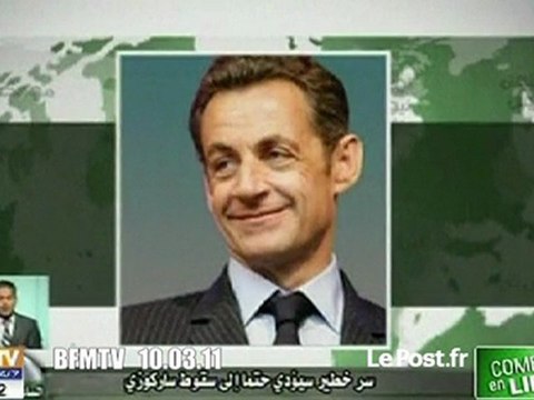 quand Kadhafi menace Sarkozy