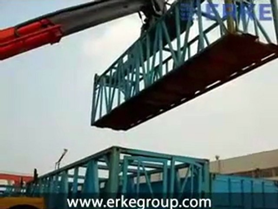 ERKE Dış Ticaret ltd, Reachstacker Move Test