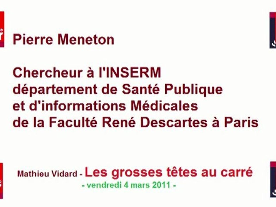 Les conflits d'intérêts & la Santé Publique - mars 2011