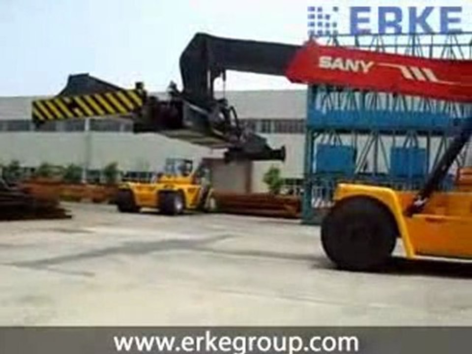 ERKE Dış Ticaret ltd, Reachstacker Function Testing