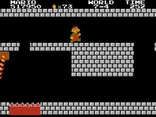 Walkthrough Super Mario Bros. 28) Monde 7-4