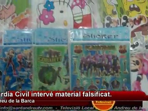 100311 falsificacions a Sant Andreu de la Barca