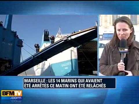 Les marins CGT de Marseille ont été libérés