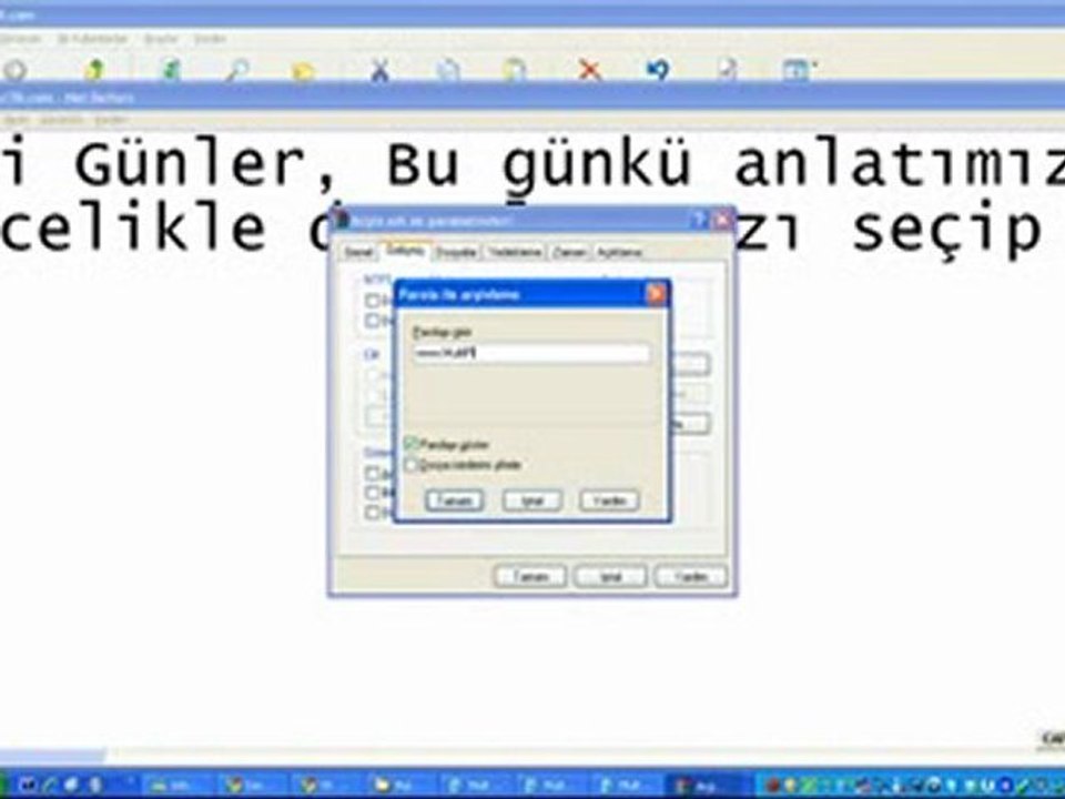Winrar da nasıl açıklama yazılır, nasıl parola eklenir.