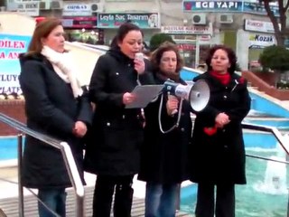 aliağa emekçi kadınlar günü